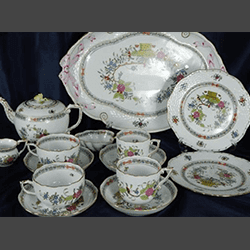 インドの華 多彩色 / ティーセット